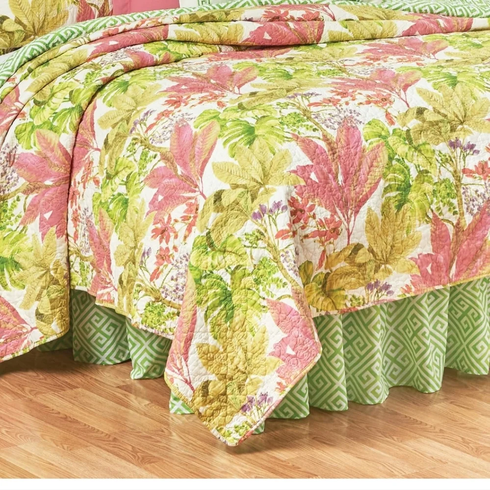 C & F Twin Quilt Set NEW MOANA Tropical L👀K